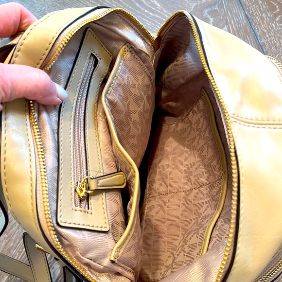 Michael Kors Leather Quilted Backpack - Picture 3 of 3